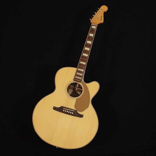 Fender Kingman SCE Jumbo Acoustic Electric Guitar Natural