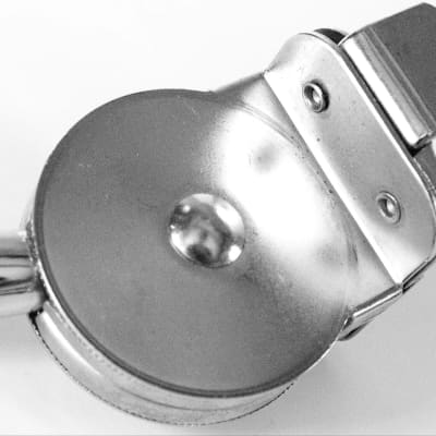 Slingerland Double Tom Arm Holder, Clip Style, Round Tube - 1960s / INSPECTED & TESTED / NO SLIPPING image 4