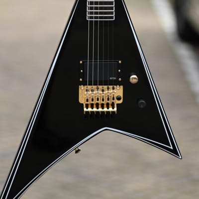 Jackson Concept Series Limited Edition Rhoads RR24 FR H - Black With White Pinstripes for sale