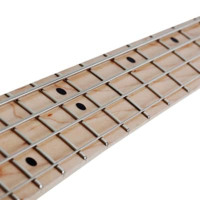 Schecter J-4 LH Left-Handed Bass Guitar(New) image 8
