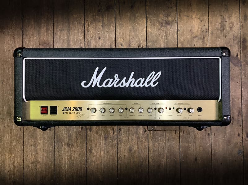 1999 Marshall JCM2000 DSL DUAL SUPER LEAD - Black Tolex | Reverb