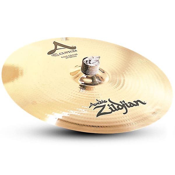 Zildjian A20532 16" A Custom Fast Crash Brilliant Drumset Cymbal w/ Medium-Low Profile image 1