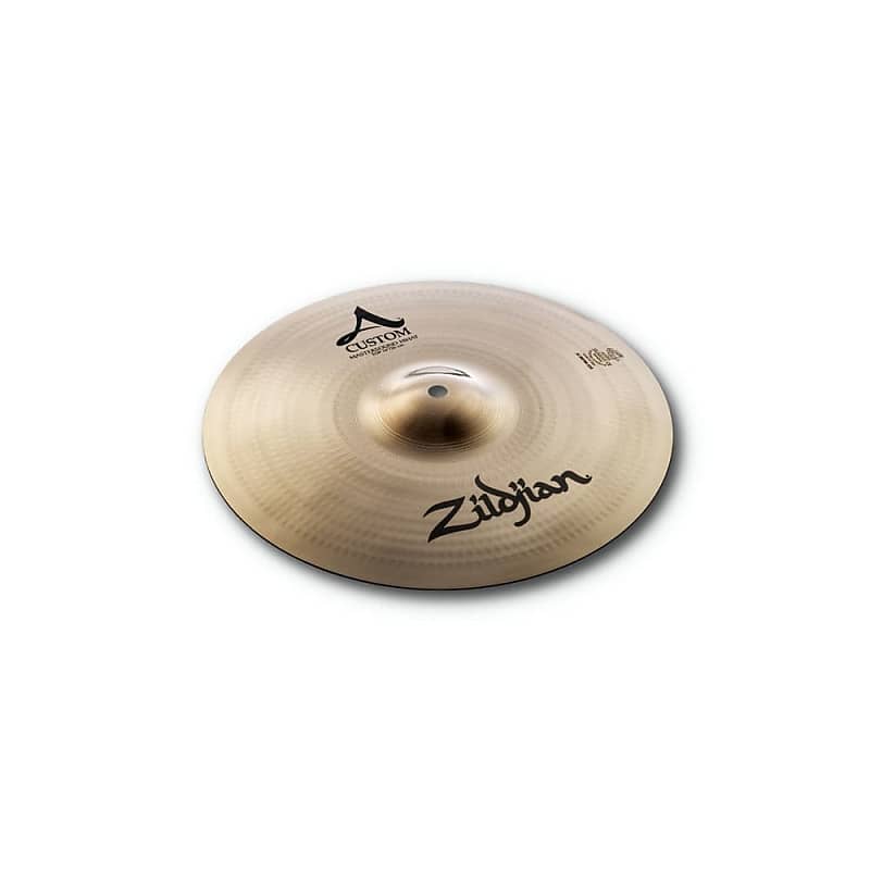 Zildjian A Custom Mastersound Hi Hat Cymbal Top 14" image 1