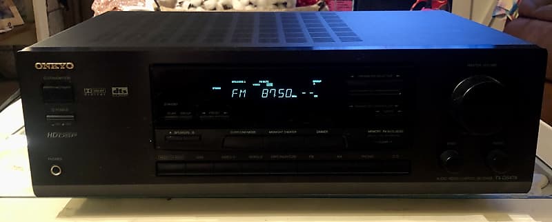 Onkyo TX-DS474 5.1 Surround Sound Receiver Black