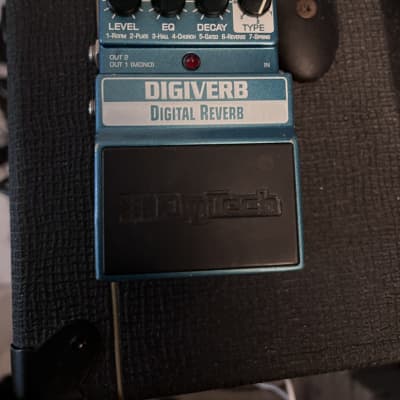 Digitech DigiVerb Digital Reverb Pedal | Reverb