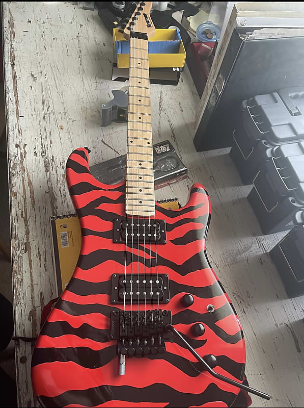Kramer Pacer Steel Panther Paint Reverb