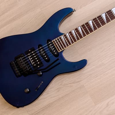 Jackson Stars Soloist SL-138 SSH Dark Metallic Blue w/ USA | Reverb