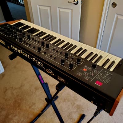 SEQUENTIAL CIRCUITS PROPHET 600 SYNTHESIZER RECENTLY SERVICED IN AMAZING SHAPE! image 13