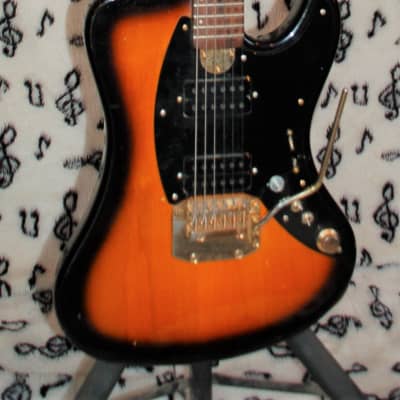 Fury Custom Bandit Electric Guitar w/Tremolo & Gold Hardware, signed by Glenn McDougall for sale