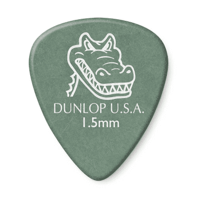 Dunlop 417R150 Gator Grip Standard 1.50mm Guitar Picks (72-Pack)