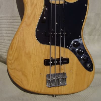 Fender Jazz Bass 1974 Natural, black block inl. image 2
