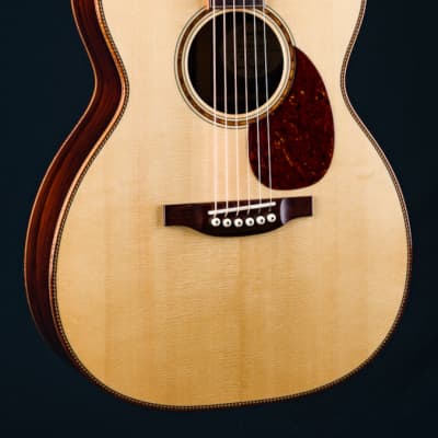 Bourgeois OM DB Signature Deluxe Madagascar Rosewood and Italian Spruce Aged Tone Custom with Pickup Used (2023) for sale