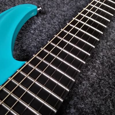 KOLOSS GT-6H Aluminum body headless Carbon fiber neck electric guitar Blue image 4