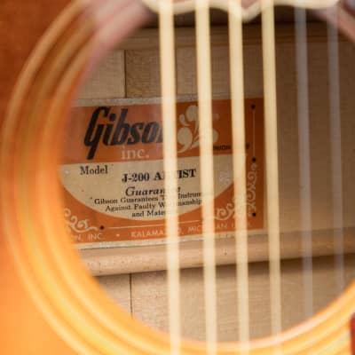 Gibson Guitars - 1975 J-200 Artist - Used image 11