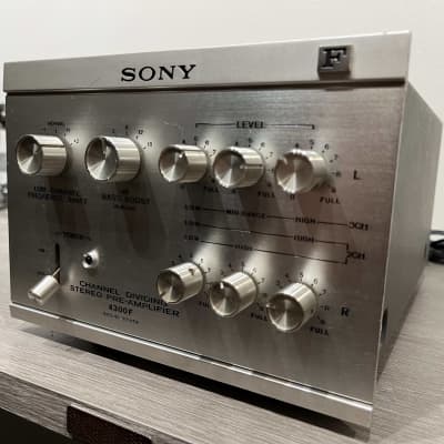 Sony TA-4300F Channel Dividing Stereo Preamplifier | Reverb