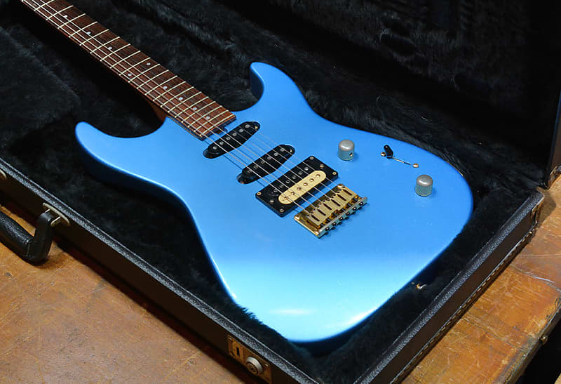 Pensa Suhr Custom SSH Blue | Reverb