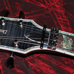 ESP LTD EC1000 FR Deluxe Electric Guitar See Thru Black EMG's Floyd Rose!! image 9