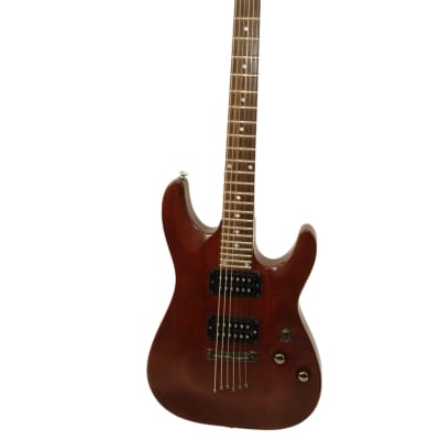 Schecter Omen-6 Electric Guitar, Walnut Satin for sale