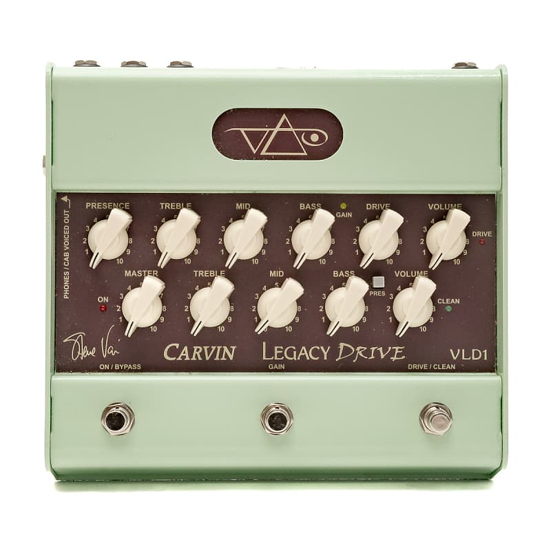 Carvin - Legacy Drive VLD1 - Steve Vai Signature Tube Preamp | Reverb