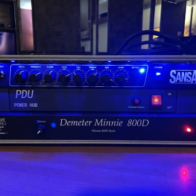 Demeter Minnie 800-D Bass Amp and RARE Minnie Tube Preamp | Reverb