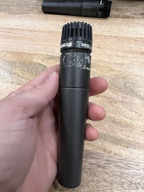 Shure SM57 Cardioid Dynamic Microphone 1984 Present Black Reverb