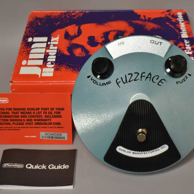 Dunlop JHF1 Jimi Hendrix Signature Fuzz Face | Reverb Dunlop JHF1 Jimi Hendrix Signature Fuzz Face | Reverb