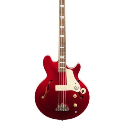Epiphone Jack Casady Signature Bass Guitar Sparkling Burgundy image 2