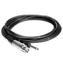Hosa XVS-101F XLR Female to Right-angle Stereo 1/8" Cable - 1'