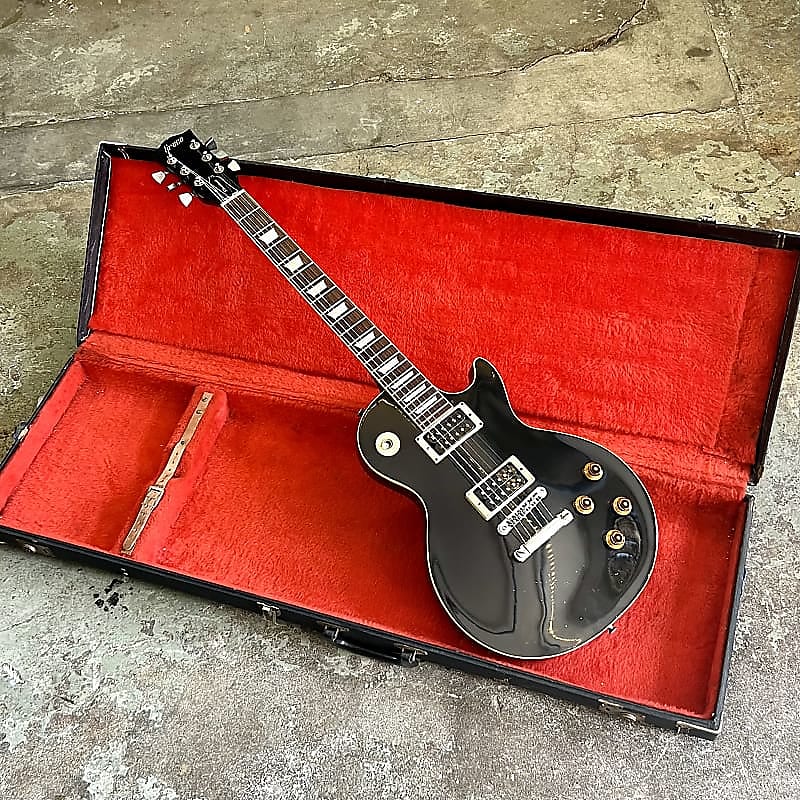 Greco 1977 EG700 Les Paul Standard Cherry Sunburst Ebony