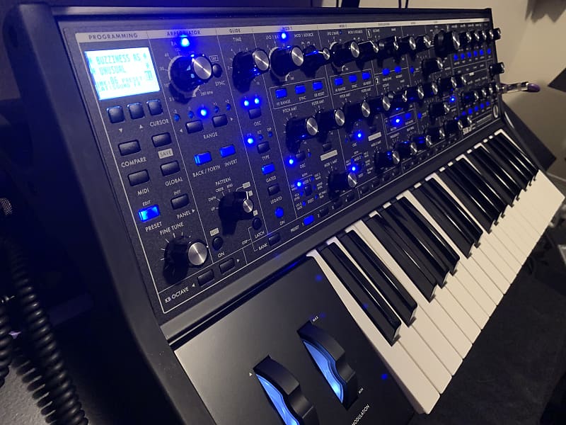 Moog Sub 37 Tribute Edition - SUPER CUSTOM! ALL Blue & White Moog Sub 37 Tribute Edition - SUPER CUSTOM! ALL Blue & White