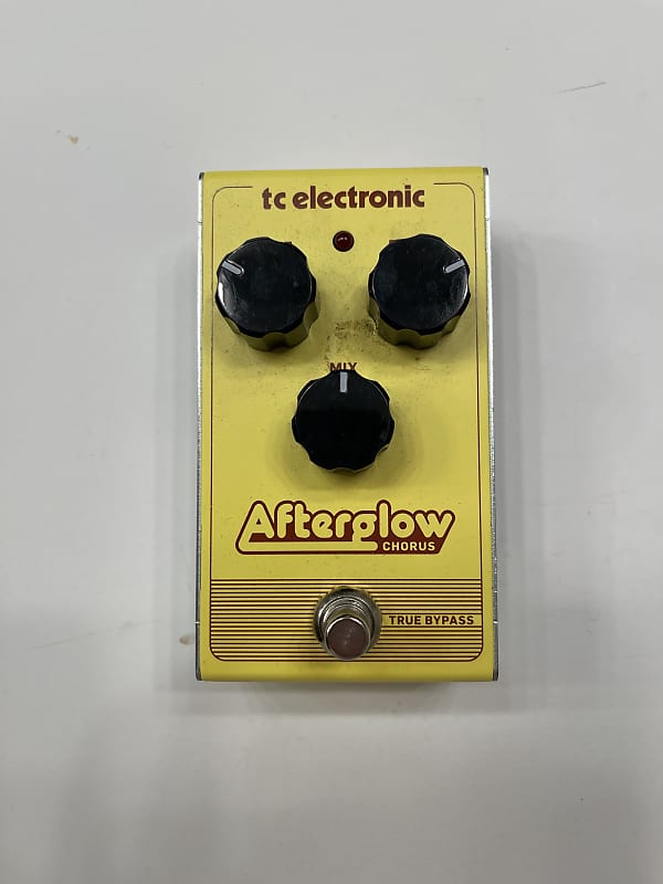 TC Electronic Afterglow Analog Chorus True Bypass Guitar Effect Pedal image 1