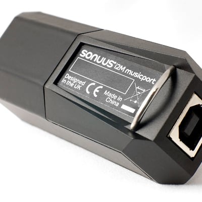 Sonuus i2M Musicport MIDI Converter and Hi-Z Guitar USB Audio Interface image 4