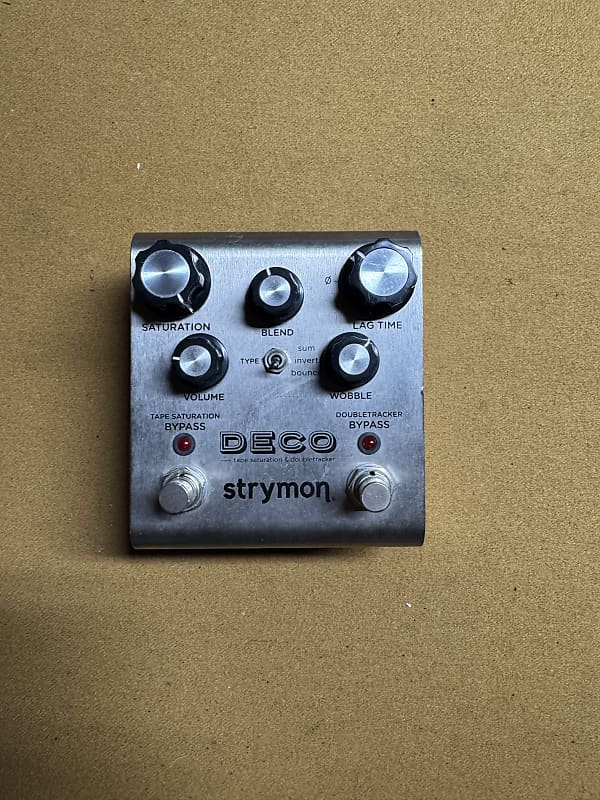 ギター strymon DECO V1 Strymon Deco Tape Saturation and Doubletracker Delay Pedal Reviews