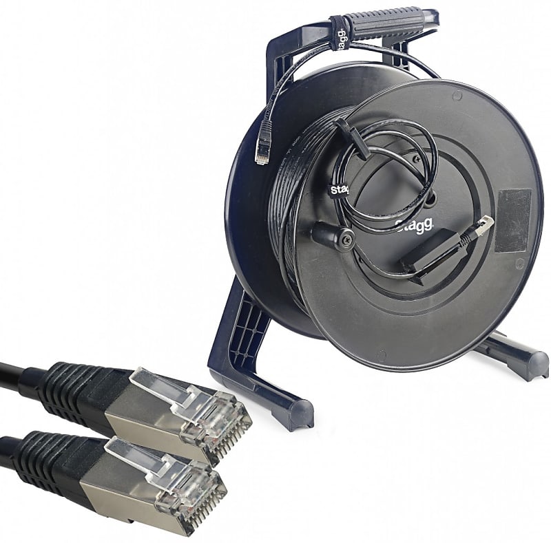 Stagg N-Series CAT6 SFTP Professional Network cable on Cable Reel