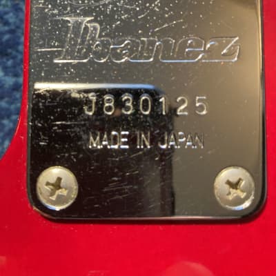 Ibanez Roadstar II Red 1983 Upgraded Fender Lace Sensor Pickups Japan.  Set up and ready to play! image 9