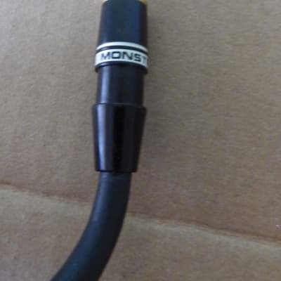 7 cable lot Mogami mic 20' 18' instrument Pro-Link Monster Cable Neutrik XLR heavy duty power cord 1/4" straight connectors image 7