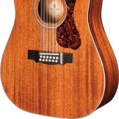 Guild D-1212 Westerly 12-String Dreadnought Acoustic Guitar, Natural w/ Gig Bag image 2