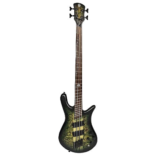 ベース Spector NS Dimension 4 Black&Blue Gloss Spector NS Dimension 4 Bass Guitar - Black and Blue Gloss