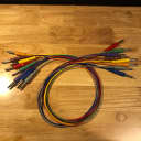 Hosa CPP890 CPP890 8 Pack Color Coded 1/4" Patch Cables - 3' (Free Shipping)