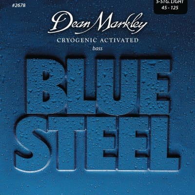 Dean Markley 2678 Blue Steel Light Gauge Bass Guitar String  (45-125 LT-5) image 1