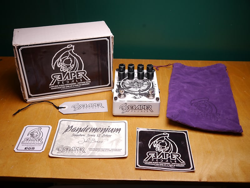 RARE John Browne signature Reaper Pedals Pandemonium V2 | Reverb