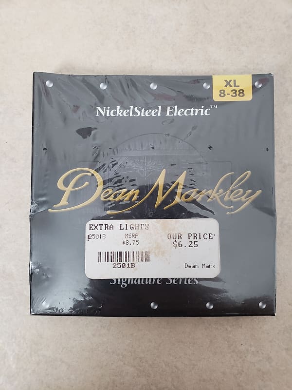 Dean Markley Nickelsteel Electric Xl 8 38 Guitar Strings Reverb