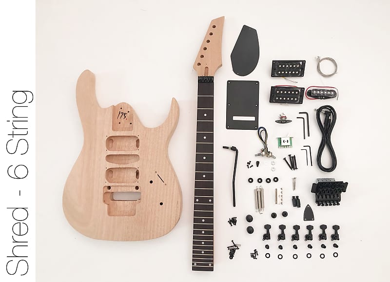 3 Pickups Style Electric Guitar Kit image 1