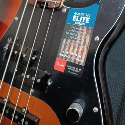 Fender American Elite Precision Bass with Rosewood Fretboard 2016 - 2019 - 3-Color Sunburst image 5