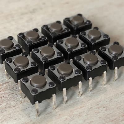 Line 6 Bass POD X3 Live Foot Switch Replacements - Set Of 12 - Bass POD X 3  Live Internal Switches