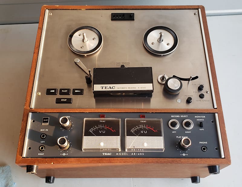 Vintage TEAC Reel- to -Reel Tape Deck A-4010S