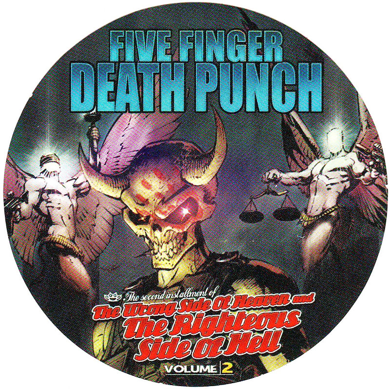 FIVE FINGER DEATH PUNCH Wrong Side Of Heaven Pt 2 Ltd Ed New | Reverb