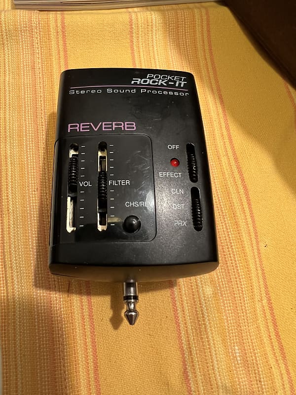 POCKETROCKIT STEREO SOUND PROCESSOR REVERB,USA Reverb