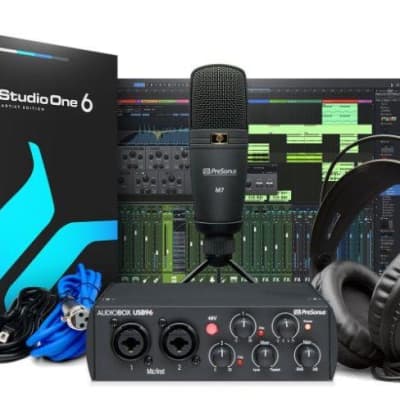 PreSonus AudioBox iTwo Studio Plus Mobile Complete Computer/iPad