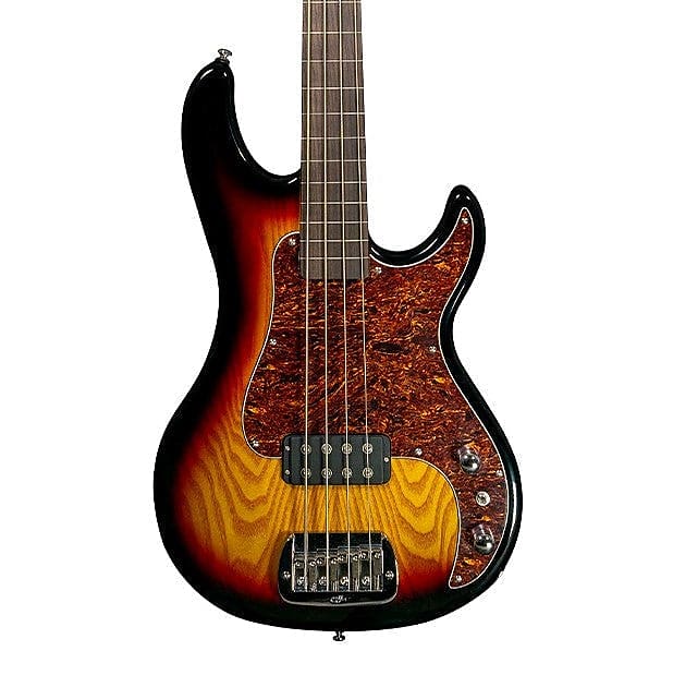 G&L Tribute Kiloton Fretless Sunburst Swamp Ash Electric Bass Guitar image 1
